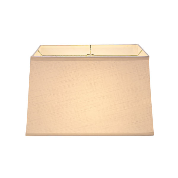 Highland Dunes 10'' H x 26'' W Linen Rectangular Lamp Shade Wayfair